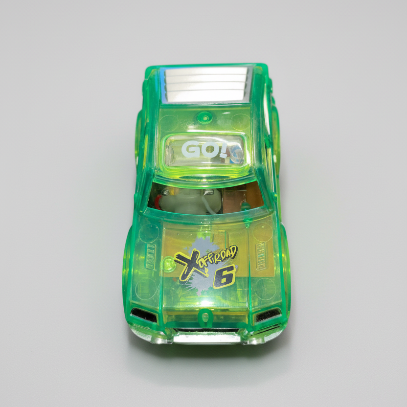 Flexi-trax bil superbil grøn magic trax front