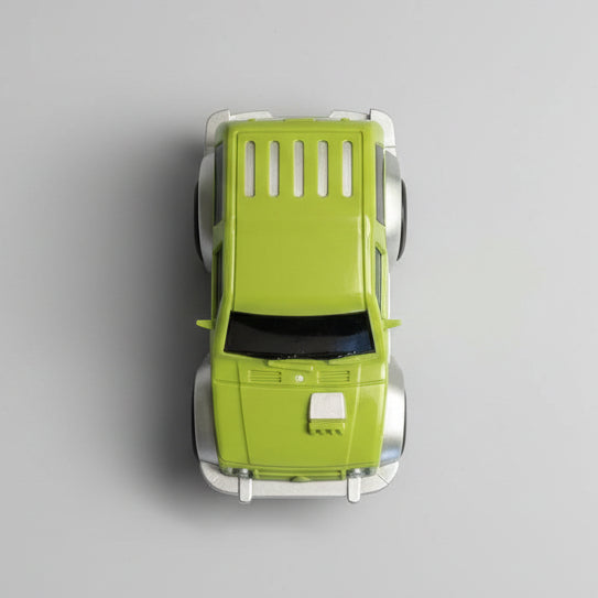 Grøn Jeep flexi-trax