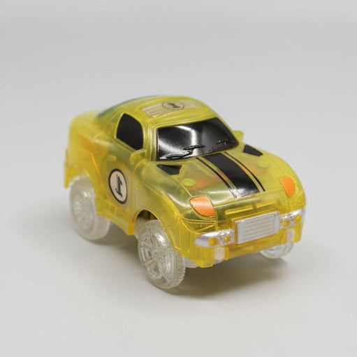 Gul racerbil flexi-trax