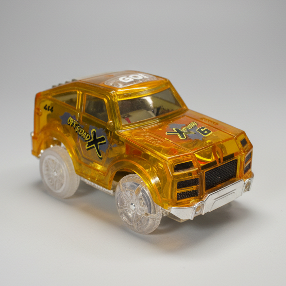 Flexi-trax biler gul superbil