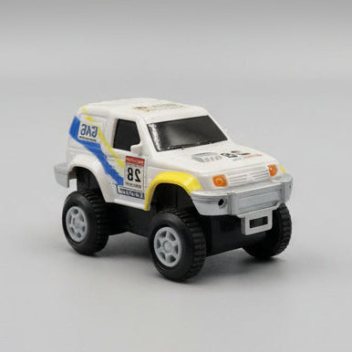 Hvid Jeepbil flexitrax