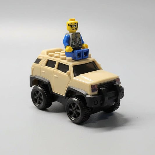 Lego bil flexi-trax beige