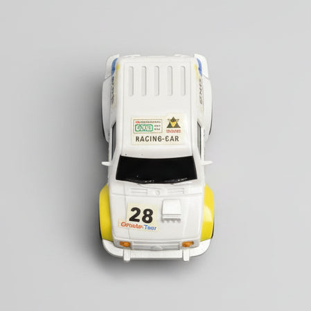 Hvid Jeep bil flexitrax