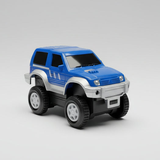 Blå Jeep flexitrax