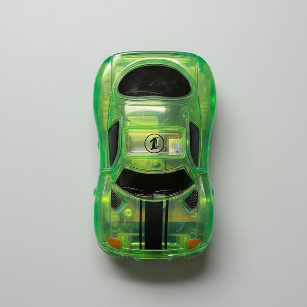 Grøn racerbil flexi-trax