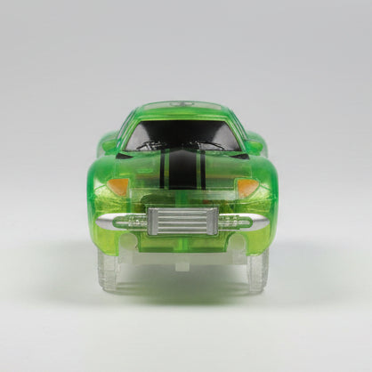 Grøn racerbil flexi-trax