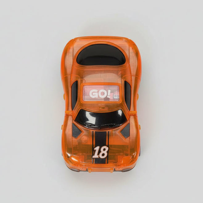 Orange racerbil flexi-trax