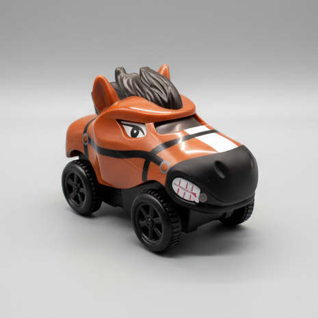 Brun hestebil flexi-trax 